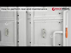 Display LED de alta luminosidade da série OA para publicidade exterior