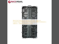 IRA P2.97 Profissional Aluguer LED Parede   600 nits Display cristalino Ultra-responsável 7680 Hz Refresh 500 mm × 1000 mm Configuração modular