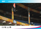 Placas de propaganda 1R1G1B do estádio de futebol do passo 16mm do pixel com contraste alto