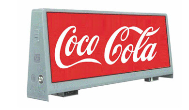Ecrã LED de publicidade de 960 mm x 320 mm