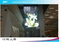 Brilho completo transparente das lêndeas da projeção a cores 5000 da tela P10 do diodo emissor de luz do shopping