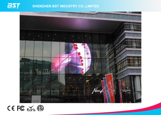 Cortina LED transparente flexível 10000 pontos por m2 1920hz Para Shopping