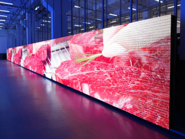Display LED de alta luminosidade para publicidade exterior para outdoors