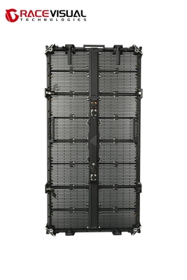Ecrã LED ultra fino e leve transparente de 500 mm x 1000 mm para necessidades internas e externas