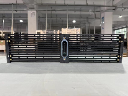 Ecrã LED ultra fino e leve transparente de 500 mm x 1000 mm para necessidades internas e externas