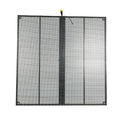 P3.9-7.8 Display LED exterior transparente com um brilho elevado de 5500 nits e uma taxa de atualização de 3840 Hz