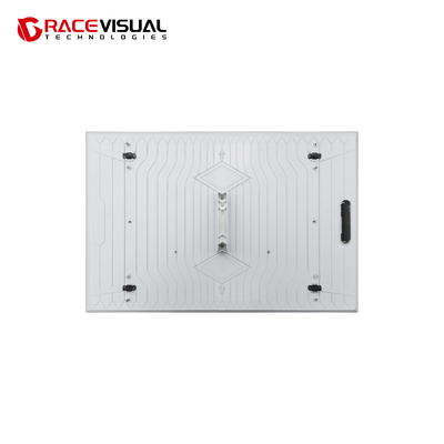 Display de publicidade LED ultrafinho P5.7 Alto brilho Economia de energia Dispensação de calor branco Design de manutenção frontal / traseira