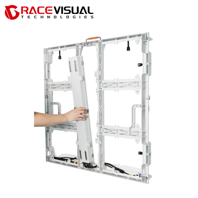 Série OA 6000nits/10000nits Instalação fixa ao ar livre P5.7 960x960mm LED Display Design de corda de segurança