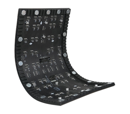 Módulo de Display de LED de borracha macia Soluções Criativas Convexo / Côncavo / Torcido Disponível