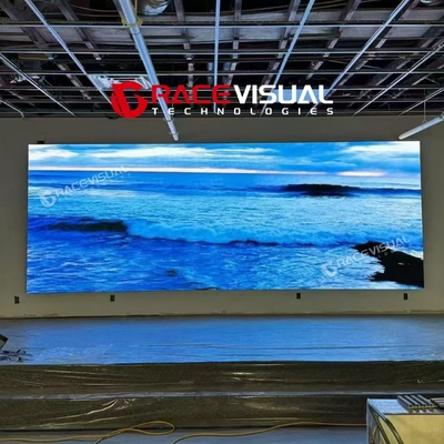 Display interno montado na parede P1.25/1.538/1.86/2.5mm Pitch de pixels