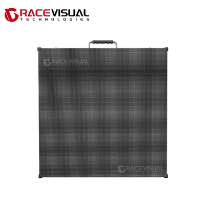 Display LED de aluguer ao ar livre em cores P2.97mm 500×500mm Alumínio fundido, Alta taxa de atualização 7680HZ