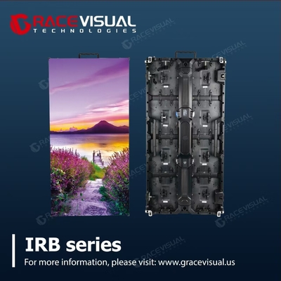 Muralho de vídeo LED de aluguer profissional com serviço de frente - Série IRB para palcos, concertos e eventos 500 * 500MM & 50 * 100MM