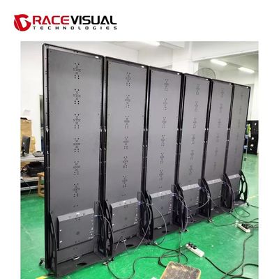 Série IP Poster LED interno versátil de 640x1920mm com alta taxa de atualização e controle sem fio