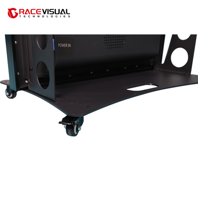IP Series indoor 640mmx1920mm indoor IPoster com base de rodas, controlador de cascata