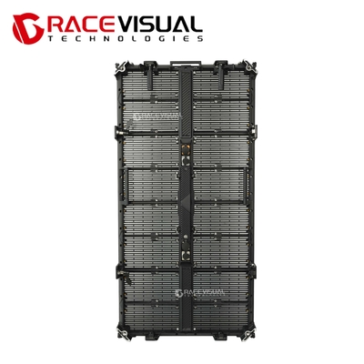 Display LED exterior transparente com 32768px/m2 Densidade de pixels 500x125mm Dimensão do módulo Design ultra-alto e leve