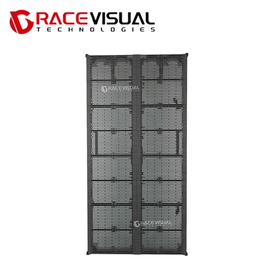 Display LED exterior transparente com 32768px/m2 Densidade de pixels 500x125mm Dimensão do módulo Design ultra-alto e leve