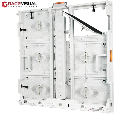 Alto brilho 960mm*960mm Exibição LED exterior a cores brancas Dissipação de calor Economia de energia Manutenção dianteira / traseira