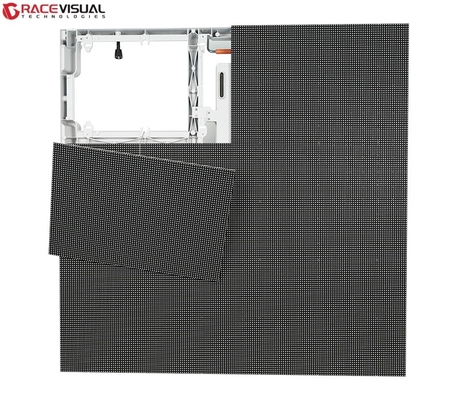 Alto brilho 960mm*960mm Exibição LED exterior a cores brancas Dissipação de calor Economia de energia Manutenção dianteira / traseira