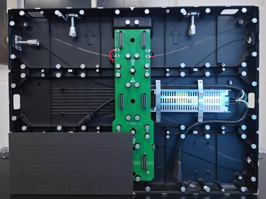 Display LED de serviço frontal de alumínio fundido BUD Pro: ligação HUB mais leve, inteligente e fácil 7680HZ