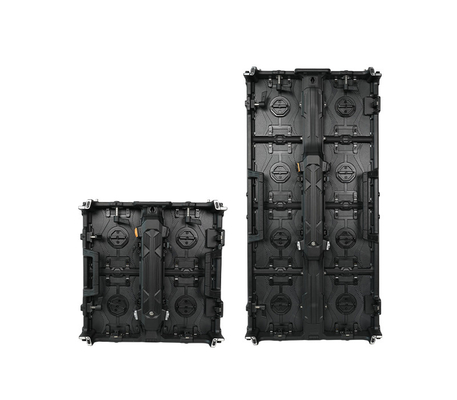 3.91mm Pitch físico ORC Rental LED Display com alta taxa de atualização de 7680hz e cartão de recebimento A5s 500X1000mm