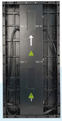 Display LED de publicidade durável modular da série DF com resposta rápida e alta capacidade de carga