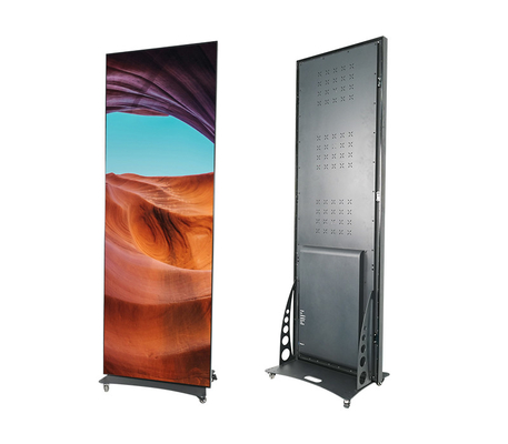 D Poster de informação variável ideal com controlador de cascata: perfeito para shoppings, lojas de retalho, conferências, exposições