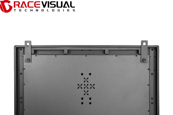 IP Series Indoor 640mmx1920mm Indoor LED Display Poster com base de roda, individual ou em cascata