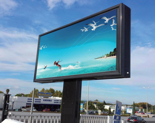 Display LED exterior de dois lados 5500 nits Brilho-OF4-OF10 Serviço frontal convencional