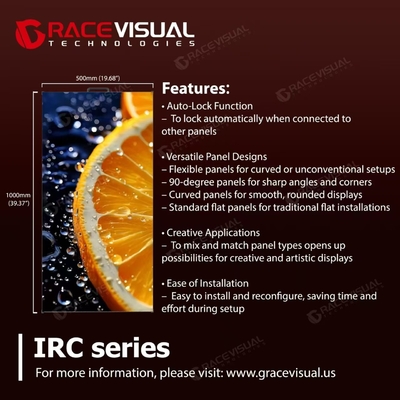 Série IRC ScreenP2.6 / P2.9 / P3.9mm