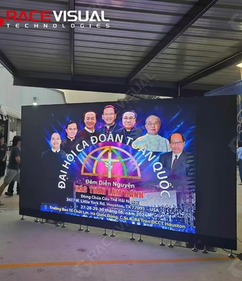 Display LED profissional P 2.97/P 3.91 - Série ORA. 4500 nits e 7680 Hz.