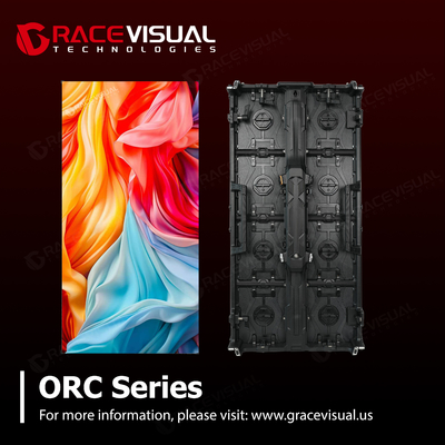Série ORC-P3.9 Projeto modular Publicidade Aluguel LED Display Screen- 7680HZ Alta taxa de atualização + Design à prova d'água