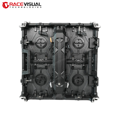 Painel LED de aluguel ao ar livre Ponto de visão de pixel de 2,6/2,9/3,9 mm, configuração rápida, serviço frontal e traseiro, bloqueio automático, design modular, espelhamento plano / curvo / de canto sem costura para palco e eventos