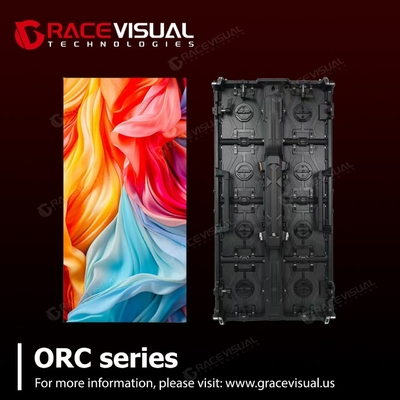 Painel LED de aluguel ao ar livre Ponto de visão de pixel de 2,6/2,9/3,9 mm, configuração rápida, serviço frontal e traseiro, bloqueio automático, design modular, espelhamento plano / curvo / de canto sem costura para palco e eventos
