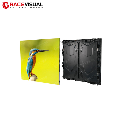 Display LED externo da série OBR 960x960mm Armário de alumínio de fundição por impressão, 5000nits, 3840Hz Refresh Ideal para sinalização e outdoors, com proteção IP65