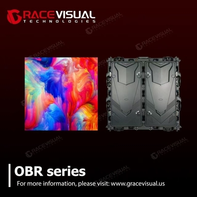 Display LED de parede de alta definição exterior da série OBR IP65/IP54 960x960mm