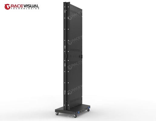 Esquema de cartaz LED dobrável para interiores LED Display Digital para banners Portable Led Video Wall para loja