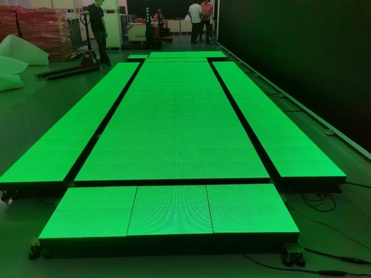Instalação rápida de telhas de piso de dança digitais de LED interior