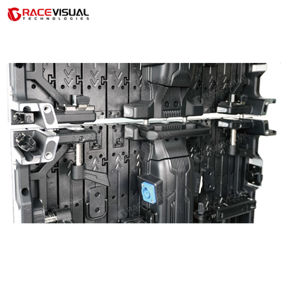 Série IRDF P1.9mm, P2.6mm, P2.9mm, P3.9mm Display LED flexível para interiores 500x500mm, Forma flexível, Taxa de atualização de 7680hz
