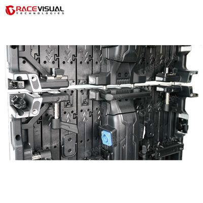 Exibição LED interior flexível Design curvo criativo Refrescar 7680Hz Opções de múltiplos pixels