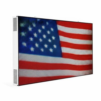 OA Series Outdoor LED Display with White Housing 3840Hz Refresh Rate and Front & Rear Maintenance