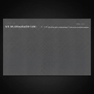 Display LED interno UHD 16:9 com P1.25 Pixel Pitch e Manutenção Frontal